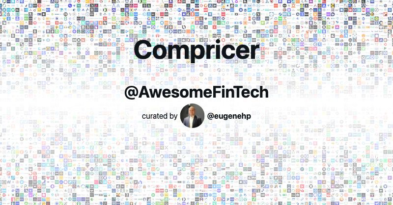 Compricer | Awesome FinTech
