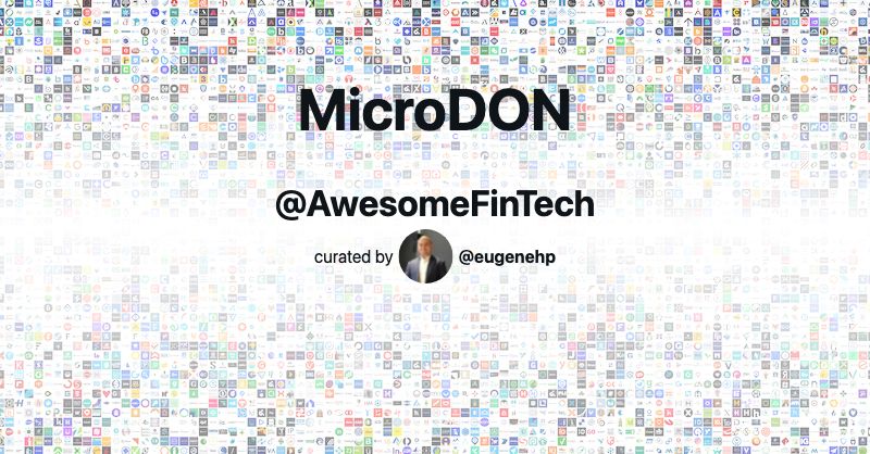 MicroDON | Awesome FinTech