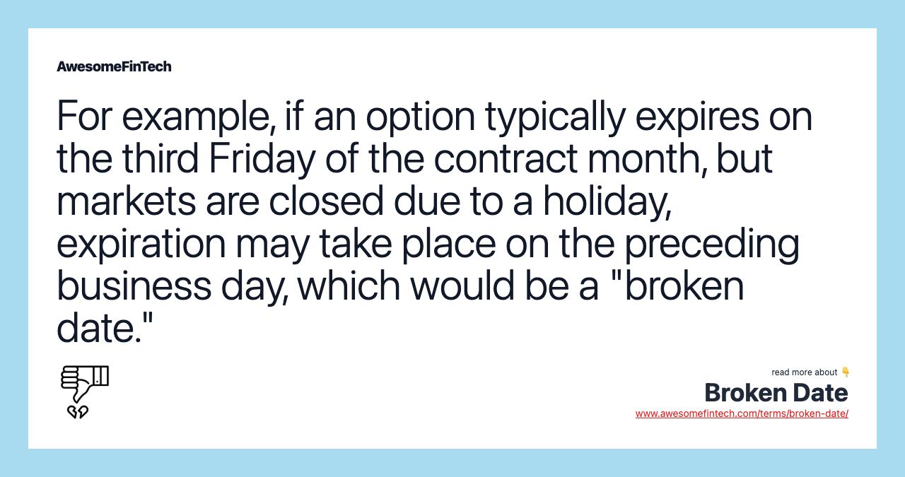 Broken date awesomefintech blog
