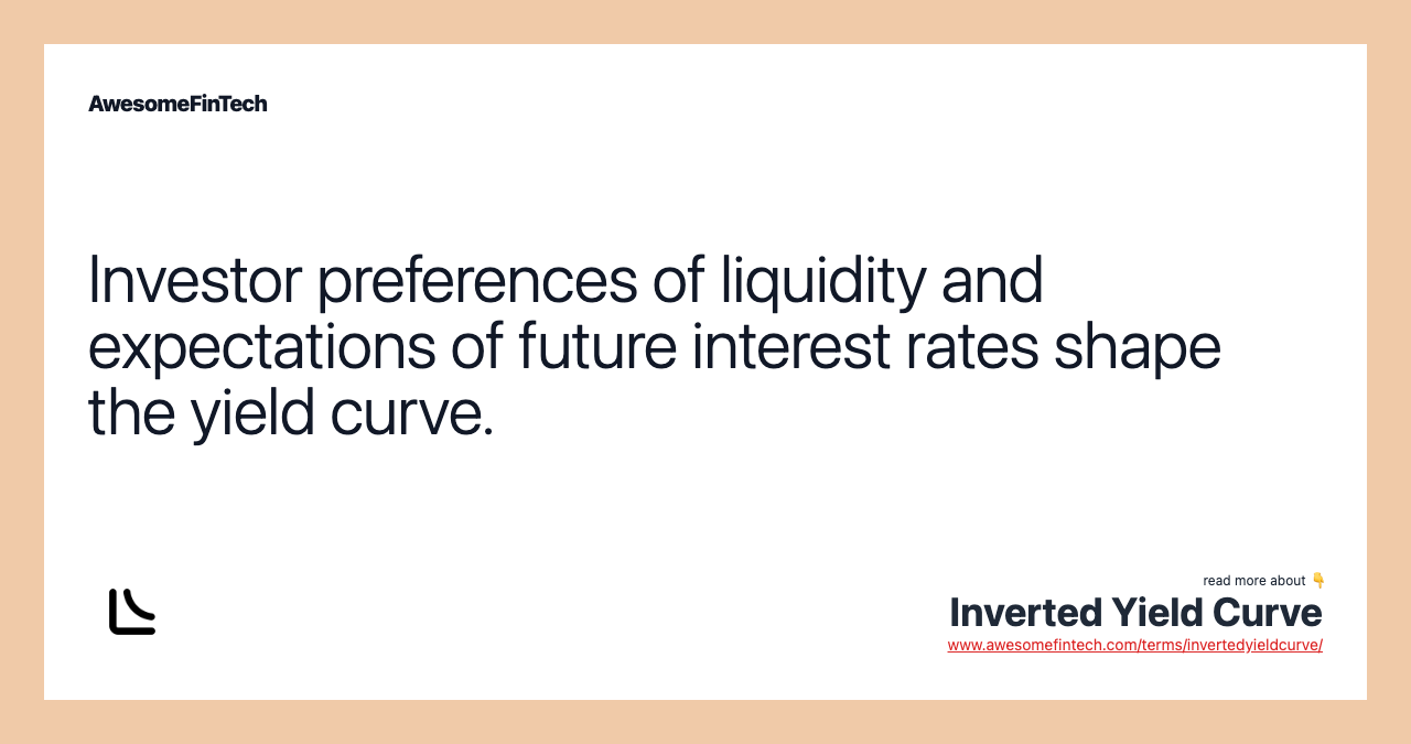 Investor preferences of liquidity and expectations of future interest rates shape the yield curve.
