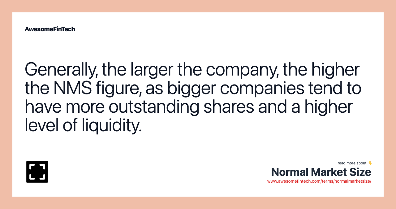 Normal Market Size AwesomeFinTech Blog