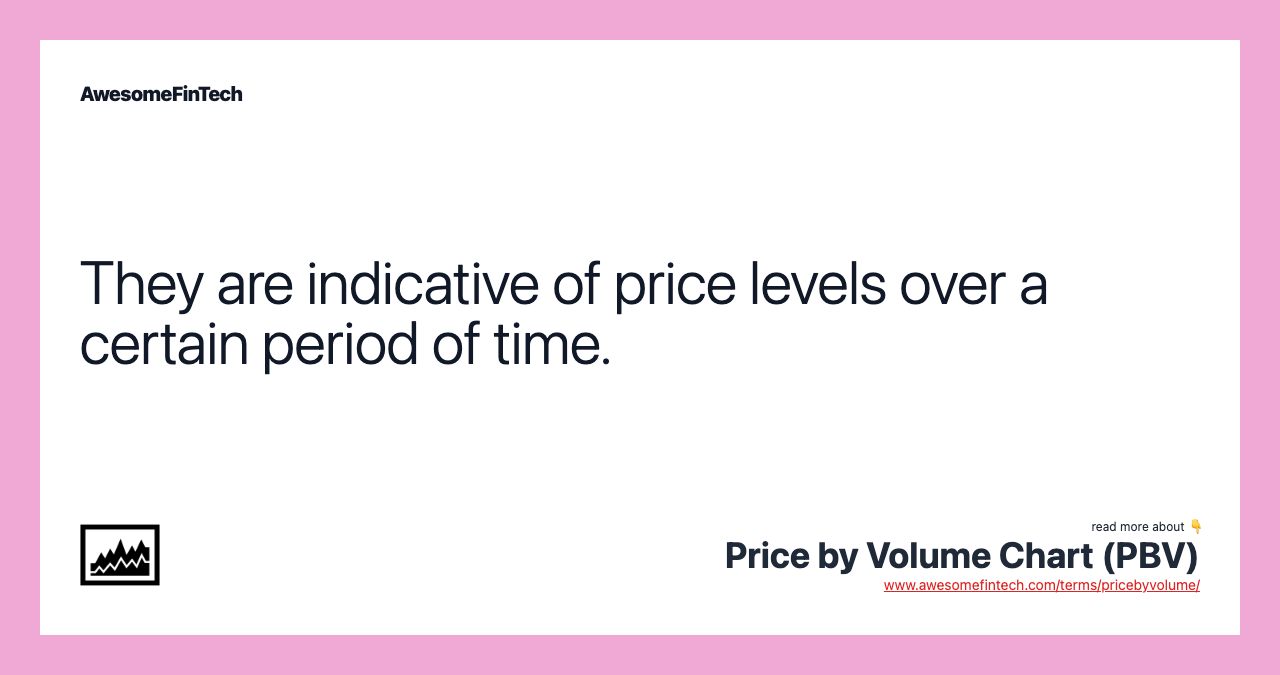 They are indicative of price levels over a certain period of time.