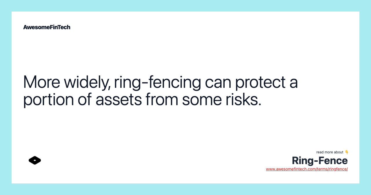 RingFence AwesomeFinTech Blog