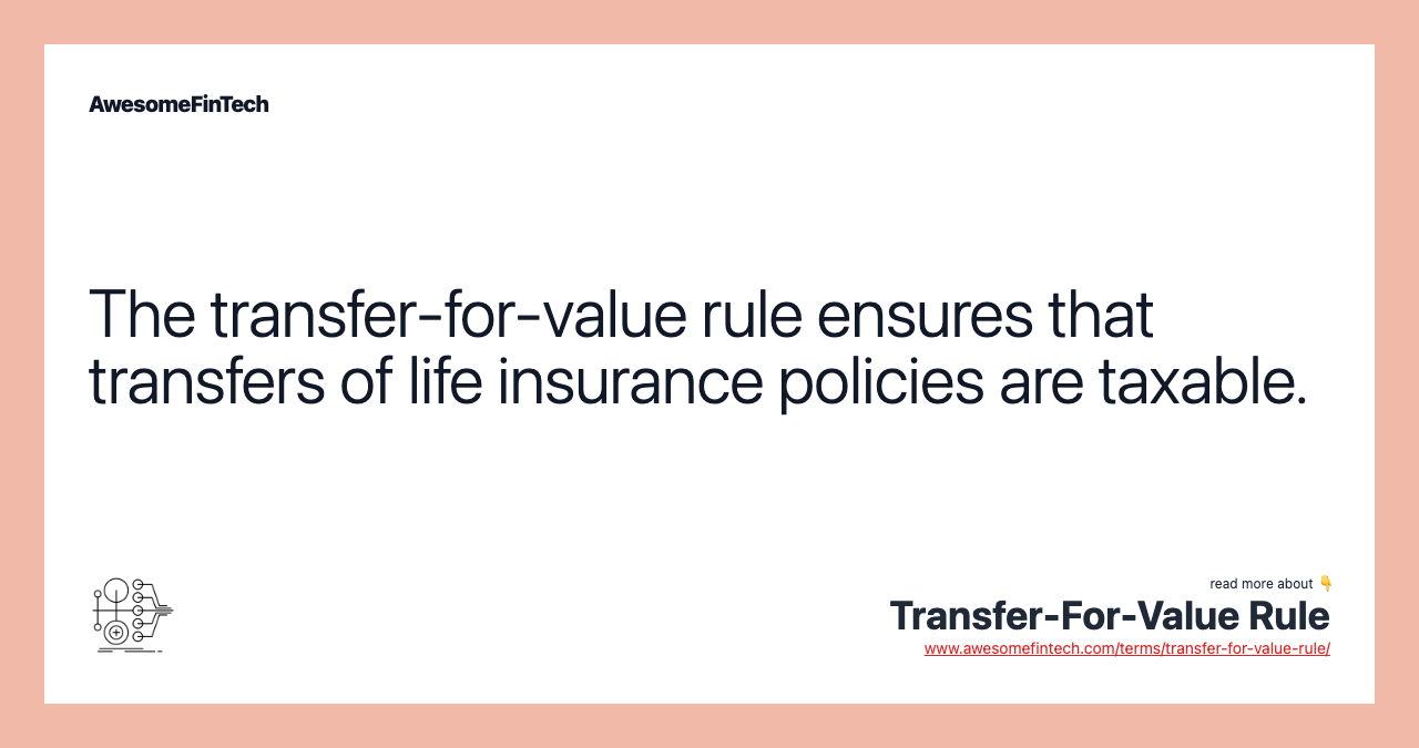 TransferForValue Rule AwesomeFinTech Blog