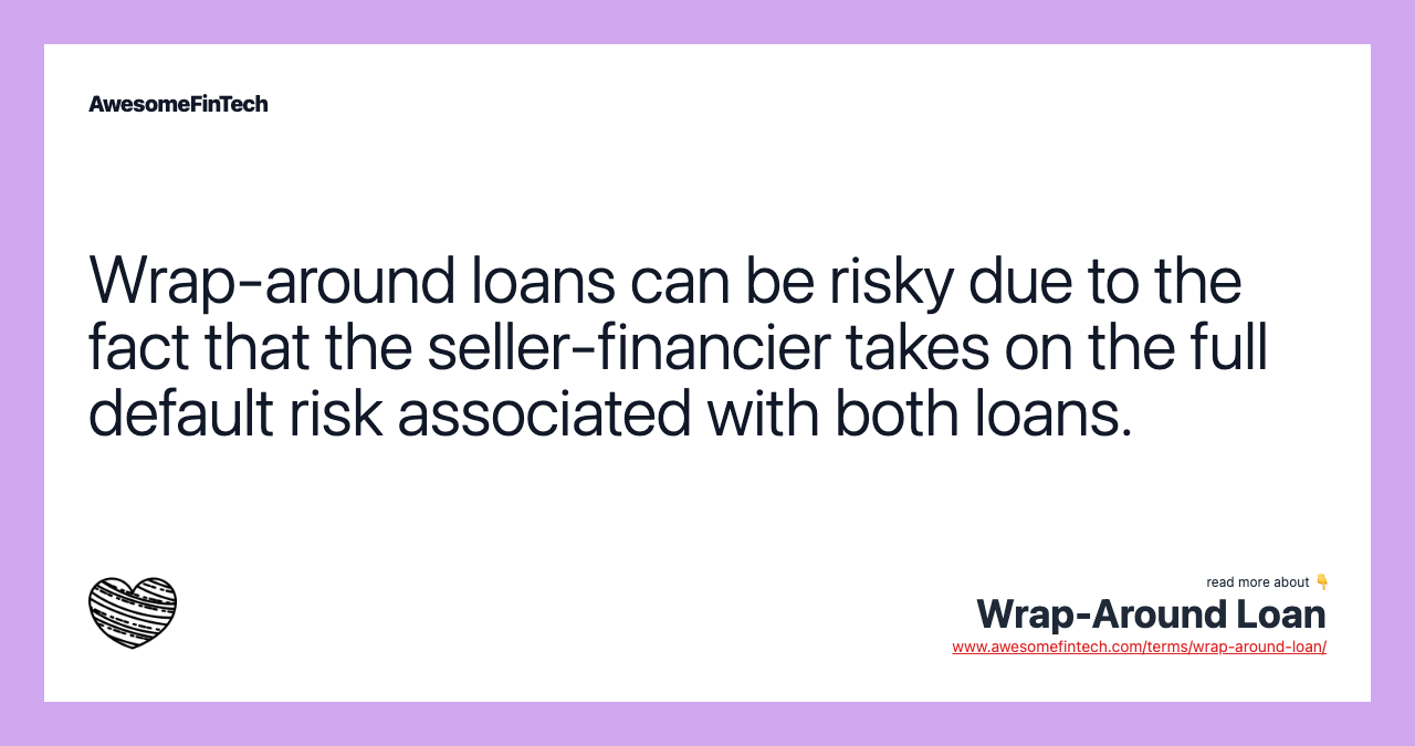 WrapAround Loan AwesomeFinTech Blog
